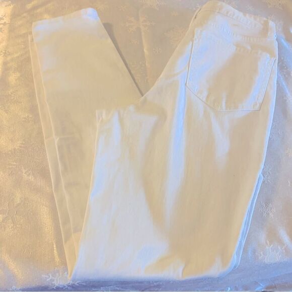 NOBO White Ankle Denim Jeans Stretch Skinny Leg Juniors Sz 9 Gorgeous - Picture 4 of 5